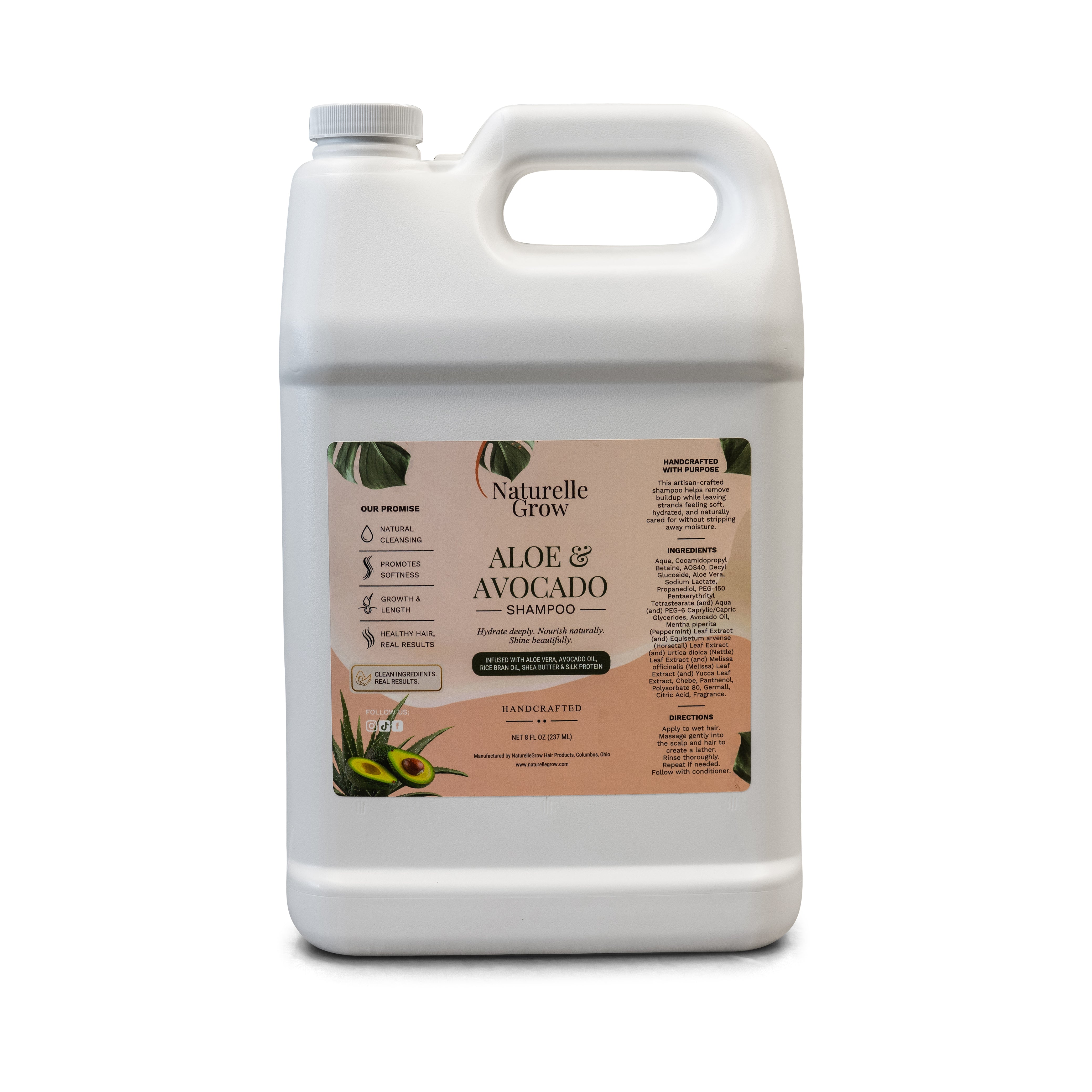 ALOE & AVOCADO SHAMPOO (Bulk)
