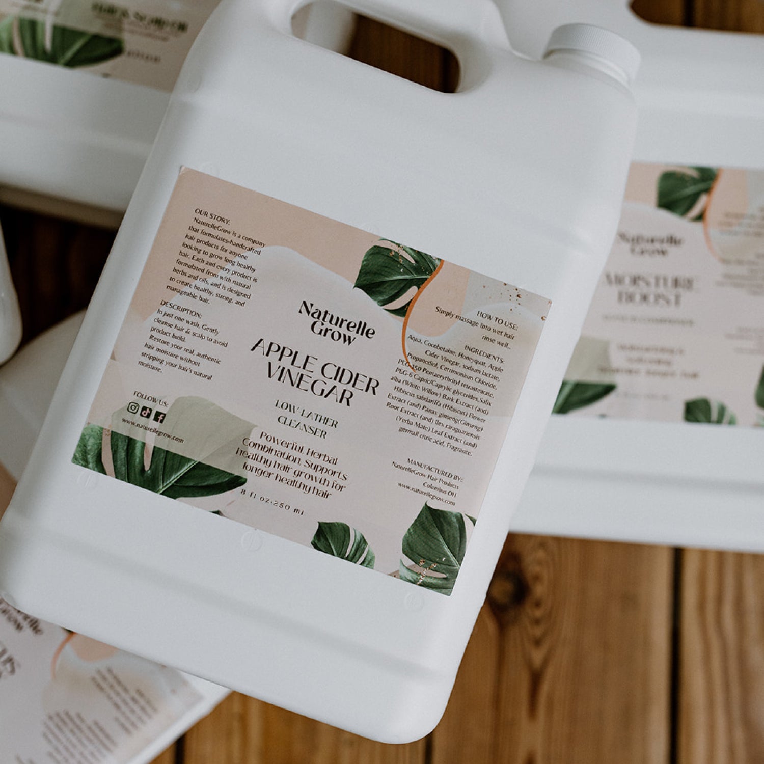 Apple Cider Vinegar Low Lather Cleanser (Bulk)