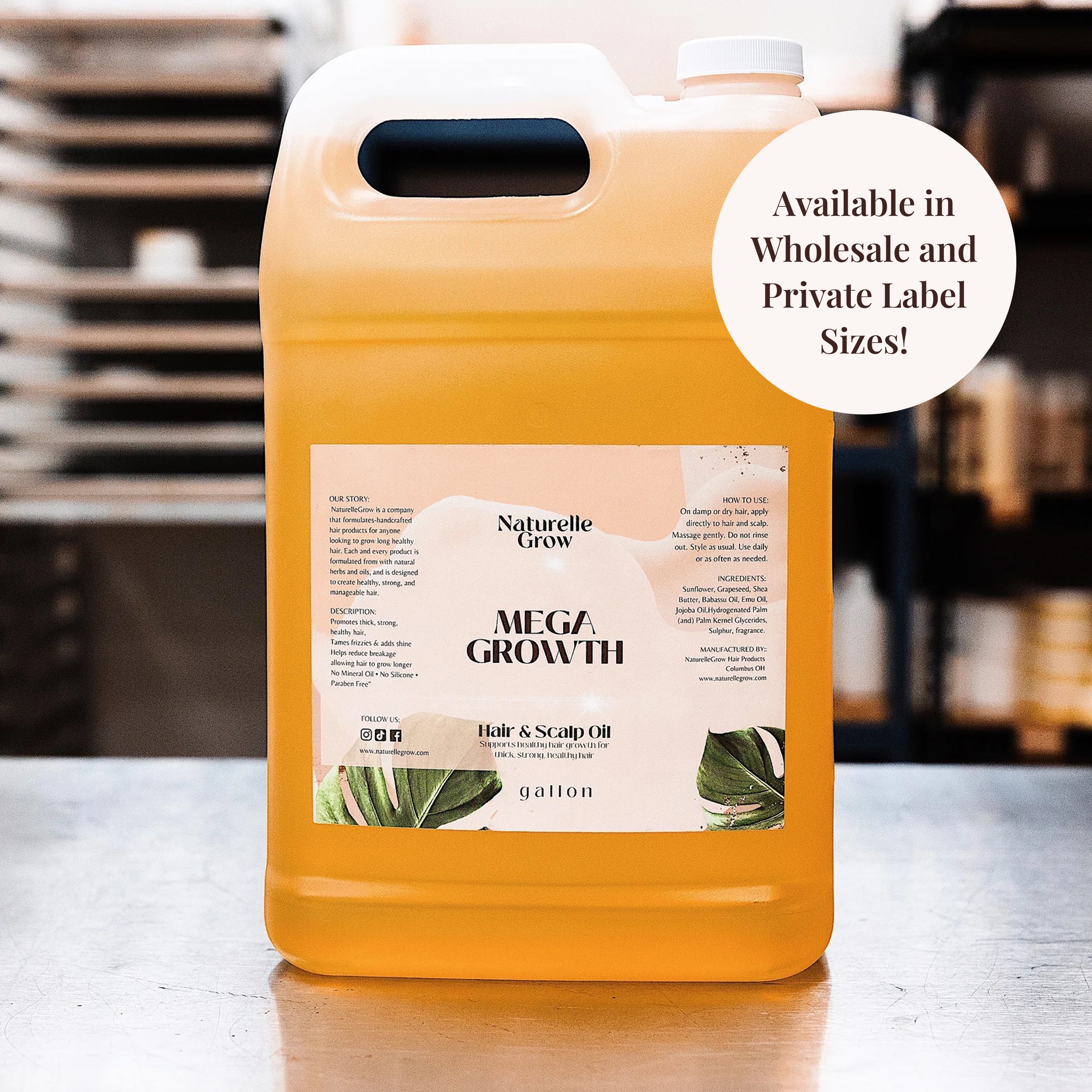 Mega Growth Oil (Bulk)