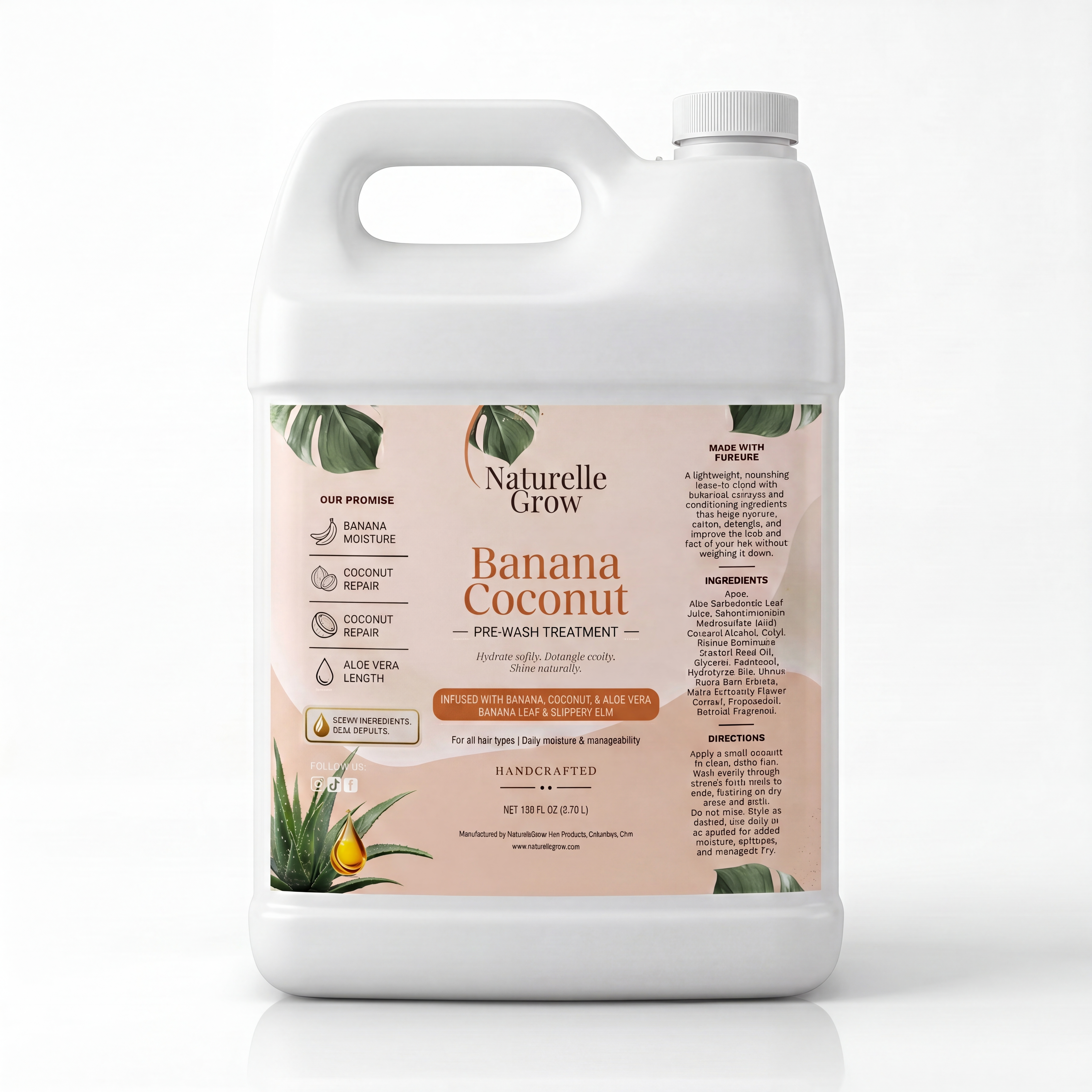 Banana Coconut Pre-Wash Treatment (Bulk)